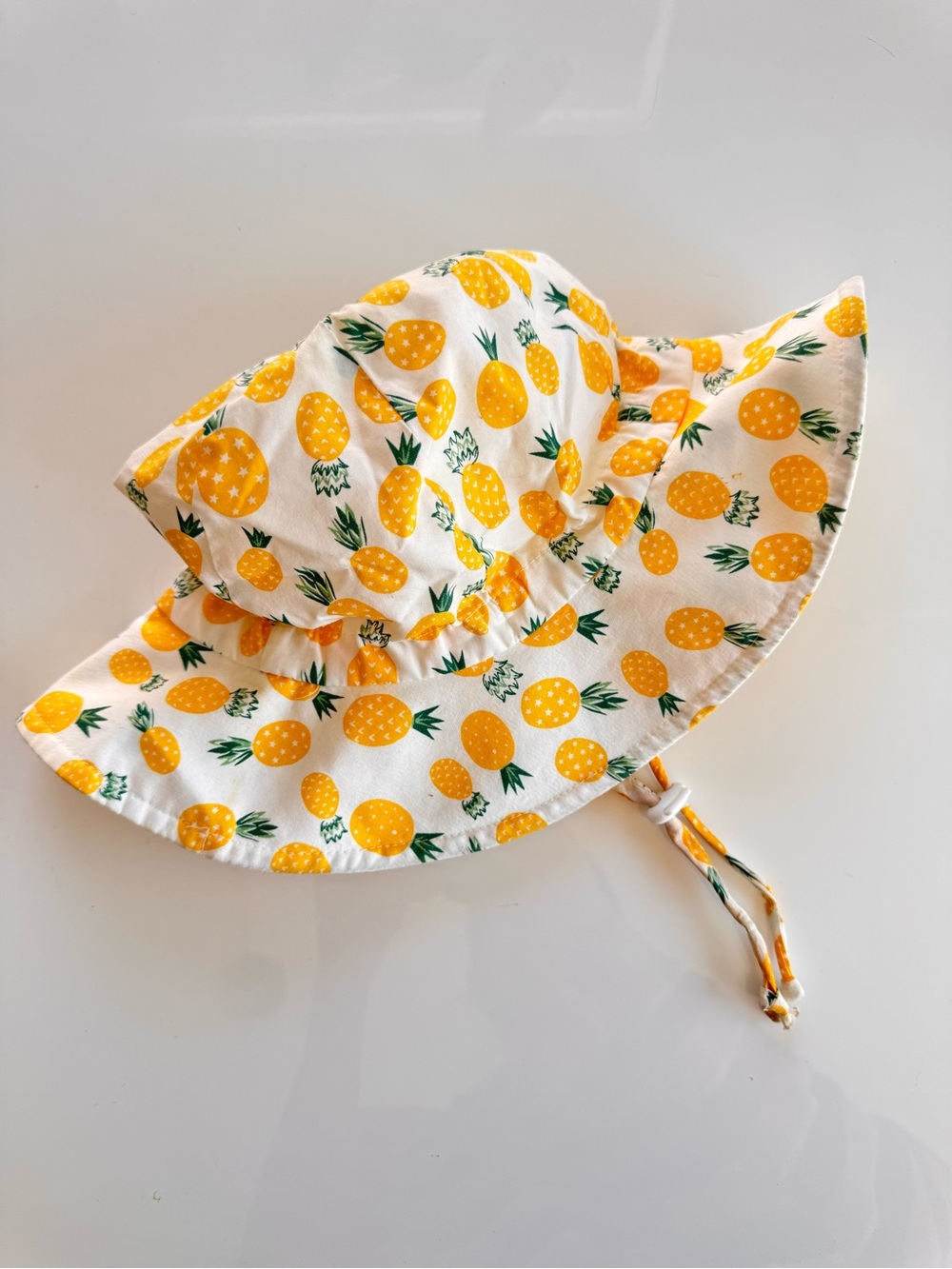 JAN & JUL Kids Pineapple 50+ UPF Sun Hat